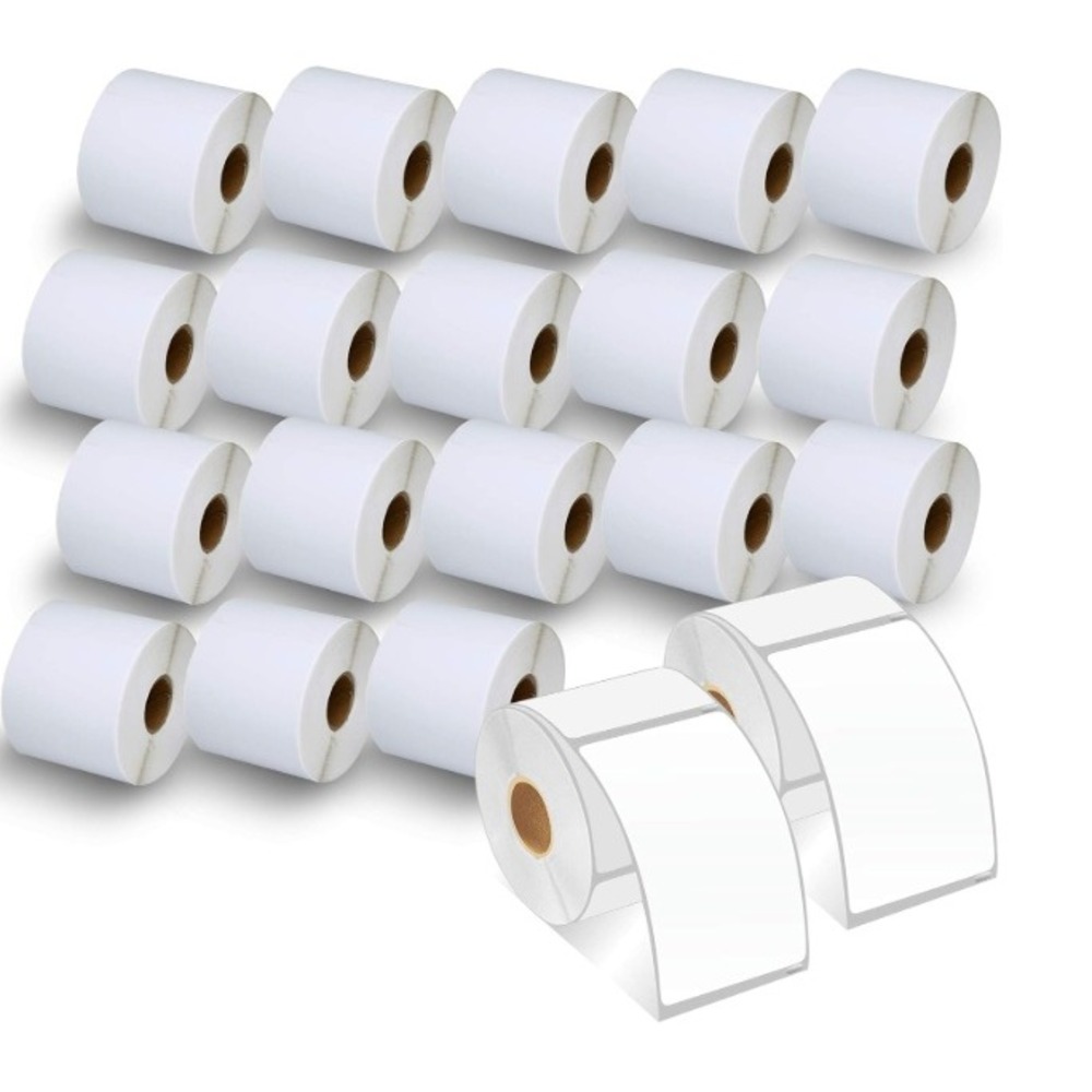 Dymo Compatible 30256 2-5/16" x 4" Shipping Labels Perforated 20 rolls /6000 lbl